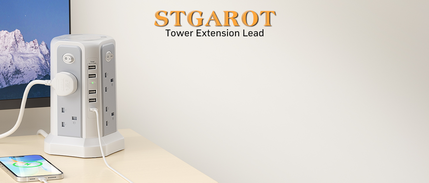 Extension Lead with USB Slots