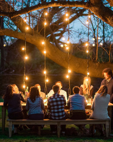 solar string lights