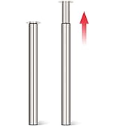 Hibtn 1 Pcs Adjustable Table Legs - Folding Table Leg for Breakfast Bar and Worktop Support Round...