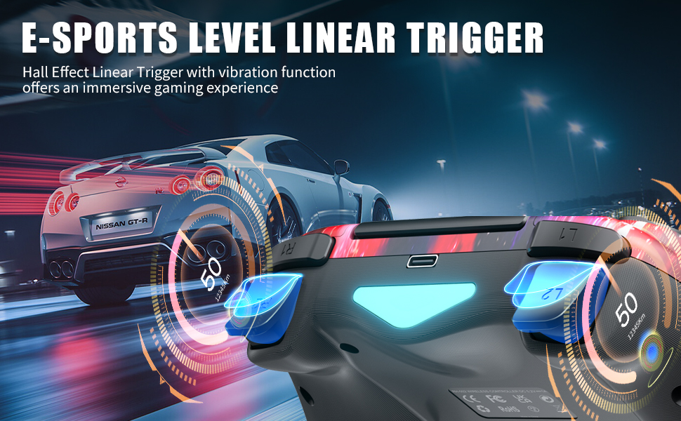 Ergonomic design for ps4 players