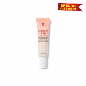 Erborian - Skin Hero Glow - Non-Tinted Skin Perfector + 7-Day Radiance Booster - Glass Skin Effect - Lightweight Texture - Korean Skincare - 15 ml