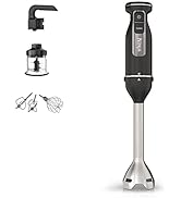 Ninja Foodi 3-in-1 Hand Blender, Food Processor, Hand Mixer & Chopper, with 3 Attachments, 850W, ...