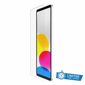 Belkin ScreenForce™ TemperedGlass Screen Protector for iPad 10th Generation with Apple Pencil Compatibility