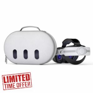 Aubika 2-in-1 Accessories Set for Meta Quest 3