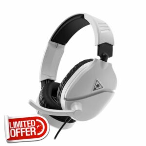 Turtle Beach Recon 70 Console White PlayStation Multiplatform Gaming Headset for PS5