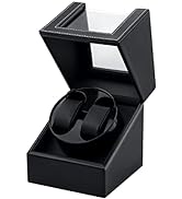 Mcbazel Automatic Watch Winder Box PU Quad Single Automatic Watch Display Storage Wristwatch