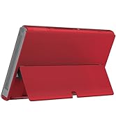 eXtremeRate Clear Blue Console Back Plate DIY Replacement Housing Shell Case with Kickstand for N...