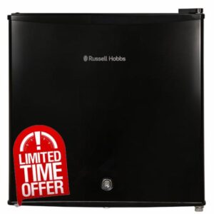 Russell Hobbs Table Top Larder Mini Fridge with Lock & Key 43 Litre Capacity
