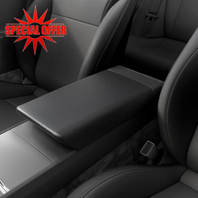 Spigen Tesla Model 3 2024 - Current Highland Armrest Cushion Cover Designed for Model 3 Accessories