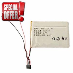 Backupower Replacement 361-00043 361-00043-01 Battery Compatible with Garmin Edge 820 Edge 520 500 200 205 520 Plus Series 3.7 V