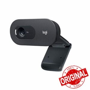 Logitech C505 HD Webcam - 720p HD External USB Camera for Desktop or Laptop with Long-Range Microphone