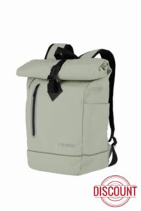 Travelite Rolltop Backpack Made of Water-Repellent Material