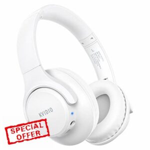 KVIDIO Bluetooth Headphones Over Ear