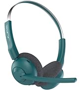 JLab Go Work Pop Wireless Headsets with Microphone - 50+ Playtime Bluetooth Headset for PC, Multi...