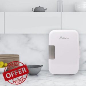 Alivio 4L Portable Mini Fridge - Compact & Efficient Cooling Solution for Home