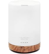 ASAKUKI 300ml Essential Oil Diffuser, Premium 5 In 1 Ultrasonic Aromatherapy Scented Oil Diffuser...