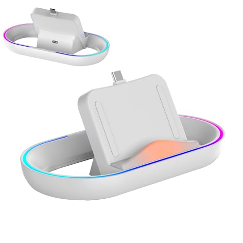 Charging Dock for Playstation Portal Remote Player Charging Stand with Charging Cable & RGB Ligh