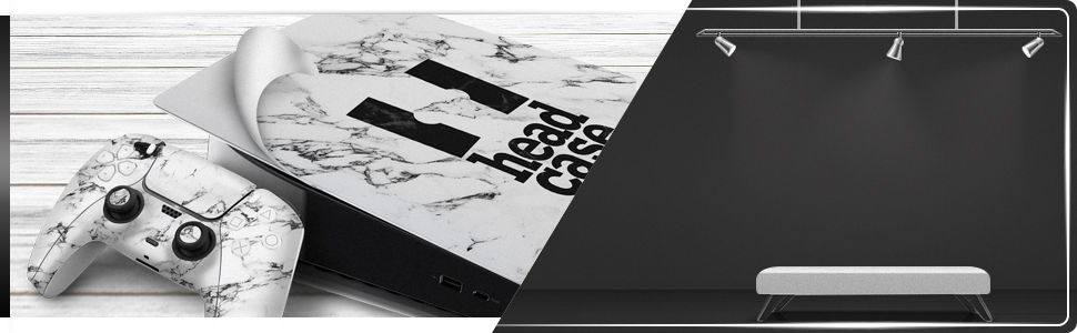 gaming skin PlayStation Xbox Nintendo head exclusive designs premium collectible sleek