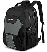 Extra Large Backpack for Men 55L,18.4 Inch Travel Laptop Rucksack with USB Charging Port Business...