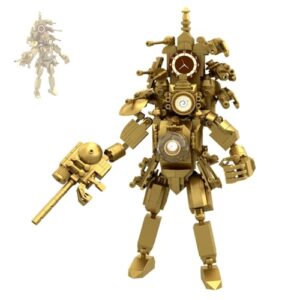 Upgraded Titan Clock Man Building Toy Sets