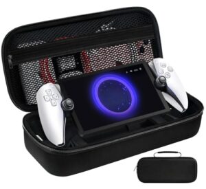 PS5 Console Hold accessories Portable Traveler Deluxe Carrying-All Protective Hard Storage protection Bag - Black