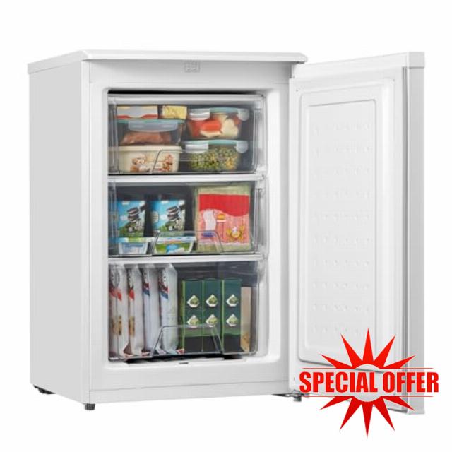 COMFEE' RCU83WH2(E) Freestanding Under Counter Freezer 88 Litre Capacity 55cm wide