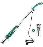POSENPRO Weed Burner, 2000W Electric Thermal Weeder, BBQ Fan Air Blower, Up to 600°C with 2 Nozzl...