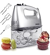 Duronic Kitchen Scales with Bowl KS5000 SR/SS, Postal Baking weighing scale, 2.5L Bowl, 5KG Capac...