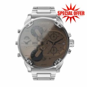 Diesel Men's Analog Quartz Watch with Stainless Steel Strap DZ7482