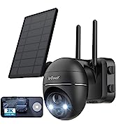 ieGeek 2K PTZ Security Camera Outdoor-CCTV Camera Systems Wireless Outdoor with 15M Color Night V...
