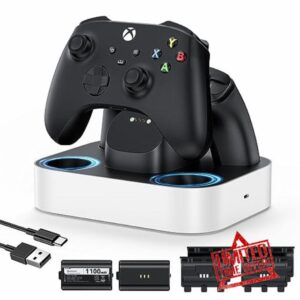 NEWDERY Controller Charger Station for Xbox