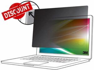 3M BP156W9B display privacy filters Frameless display privacy filter 39.6 cm (15.6