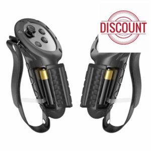 IKWOLETI Upgraded Controller Grips Cover for Meta/Oculus Quest 3 Accessories