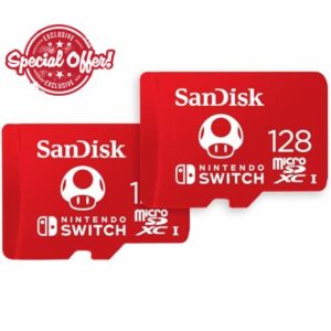 SanDisk 128GB microSDXC Card for Nintendo Switch - Nintendo Licensed Product