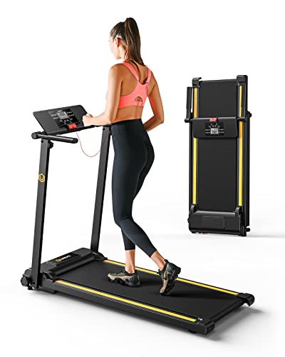 1-10 KM/H Compact Design Walking Pad with 12 HIIT Modes