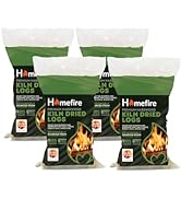 Homefire Standard Crate of Kiln Dried Logs Handy Bags, for Wood Burners, Open Fires, Multi-fuel S...