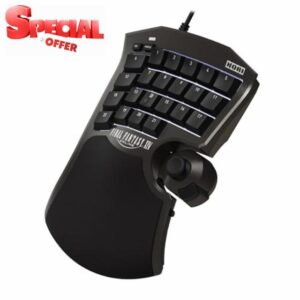 HORI Tactical Assault Commander F14 (Final Fantasy XIV Black Edition) - Mechanical Keypad for PC (Windows 11/10)