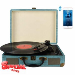 Vinyl Record Player Belt-Drive 3-Speed