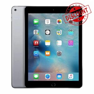 Apple iPad Air 2 64GB Wi-Fi - Space Grey (Renewed)