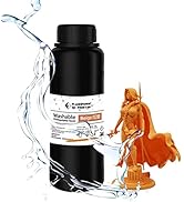 Flashforge Water Washable Resin, 3D Printer Resin with High Precision and Quick Curing & Smooth S...