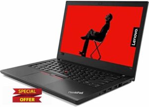 Lenovo ThinkPad T480 Windows 11 Ultrabook - 14" Full HD Quad Core i5-8350U 16GB 256GB SSD HDMI WebCam WiFi PC Laptop (Renewed)