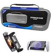 AZURAOKEY PS Portal Accessories, Hard Carrying Case, Silicone Soft Grip Cover Case Protector and ...