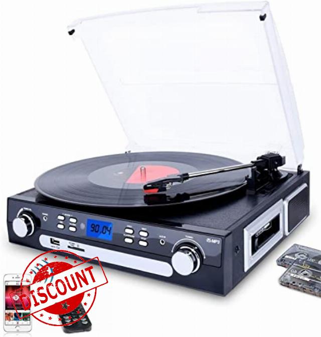DIGITNOW! Vinyl Record Player