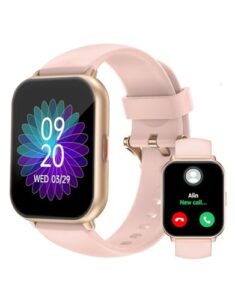 Smart Watches for Women Men HD Touch Screen Fitness watch with SpO2-Monitor Heart Rate Sleep Monitor Pedometer Watch Multi Sports Mode for Android iOS
