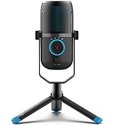 JLab Talk Go USB Microphone - Condenser PC Microphone, Podcast, Streaming Mic, Gaming, Office Com...