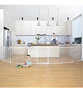 COMOMY Baby Playpen 150 x 180 x 66 cm, Baby Playpen with Activity Centre for Children Indoor and ...