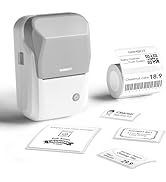 NIIMBOT B1 Label Maker with 1 Roll Tape, 2 Inch Portable Bluetooth Label Printer, 20-50mm Printin...