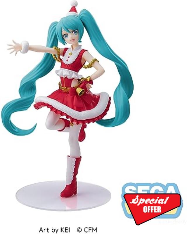 Hatsune Miku statuette Luminasta PVC Hatsune Miku Christmas 2023 20 cm