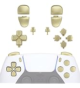 eXtremeRate Replacement D-pad R1 L1 R2 L2 Triggers Share Options Face Buttons, Full Set Buttons C...