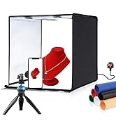 PULUZ 40cm Photo Studio Light Box for Product Photography, Type-C Quick Charge Portable Lightbox ...